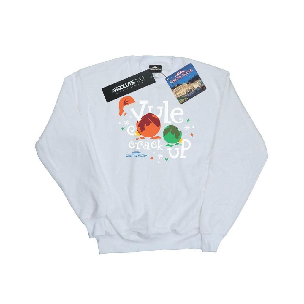National Lampoon´s Christmas Vacation Mens Yule Crack Up Sweatshirt