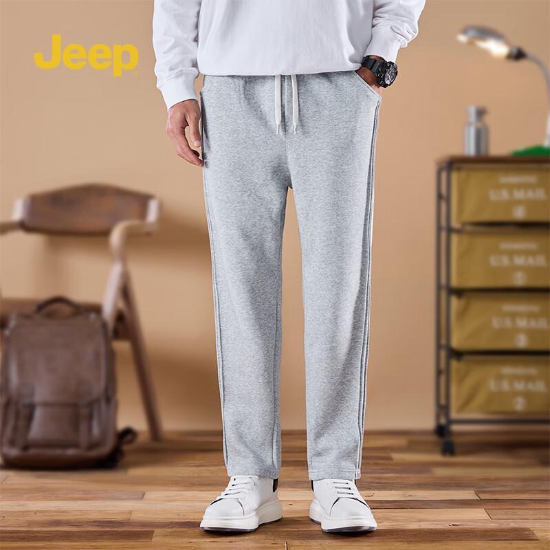 Jeep Men's Loose Straight Casual Sport Sweatpants P843MKP317