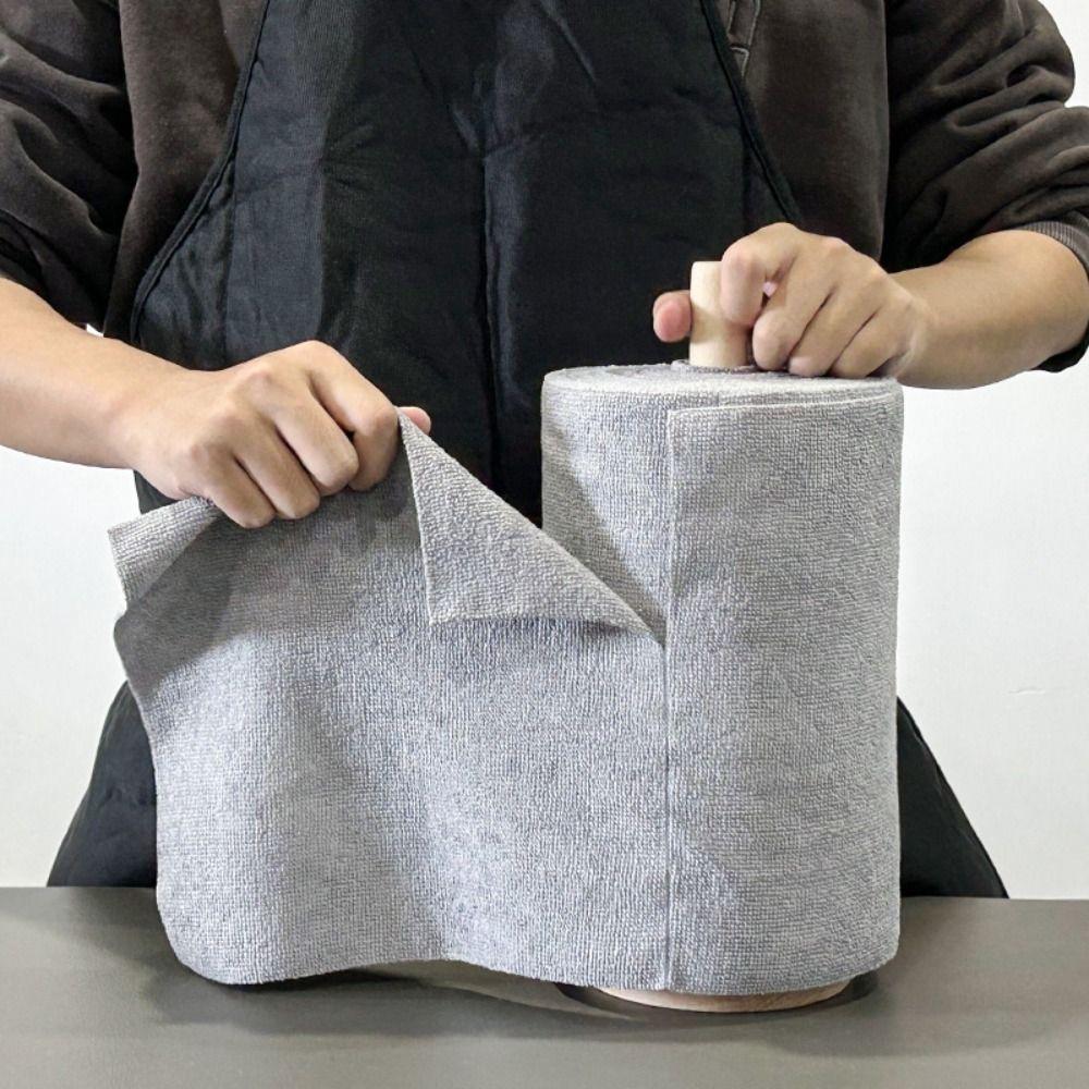Absorbent Tableware Cleaning Towel Thickened Non-woven Cleaning Towels Microfiber Towel  Kitchen