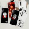Cute Jujutsu Kaisen Anime Clear Case For Samsung Galaxy S22 S20 FE S21 S10 S9 Plus Note 20 Ultra 10 Lite Transparent Phone Shell