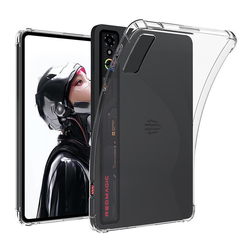 For Funda ZTE Nubia RedMagic Astra 2 / Gaming Tablet 5 3 Pro Case 9.06" Tablet PC Clear TPU Back Cover with 4 Shockproof Airbags