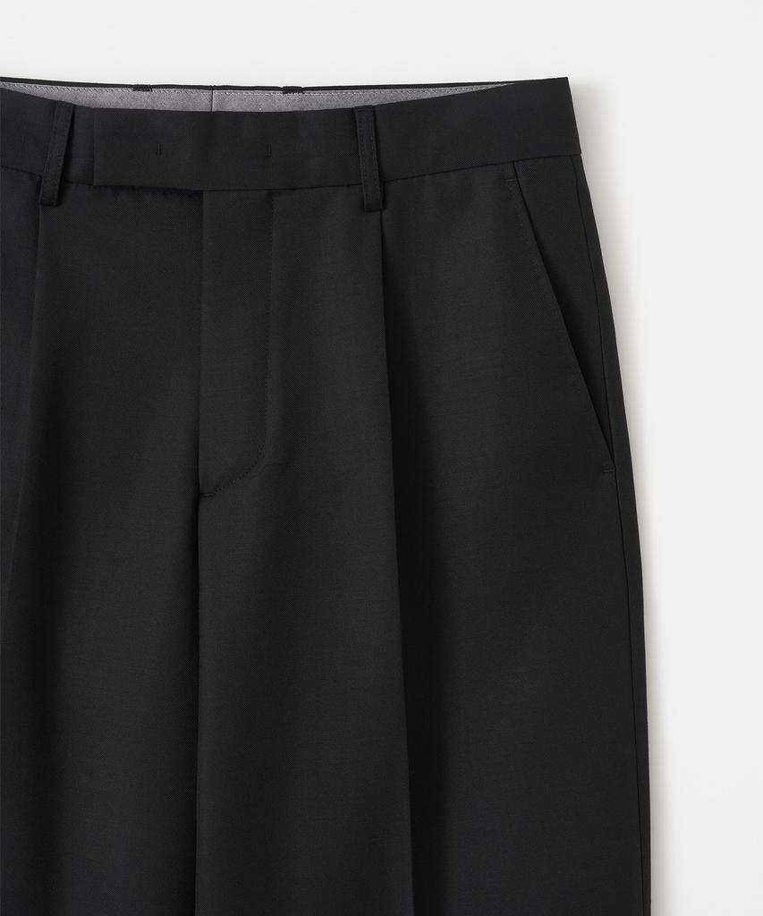 ANOTHER OFFICE Legacy Wool Trouser (Black)