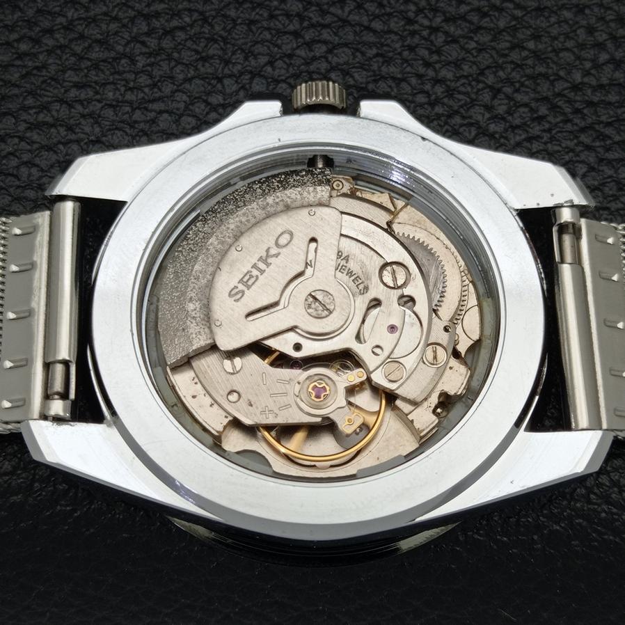 ЯПОНИЯ ВОССТАНОВЛЕННЫЕ SEIKO 5 МУЖСКИЕ АВТОМАТИЧЕСКИЕ 6309A НАРУЧНЫЕ ЧАСЫ С СИНИМ ЦИФЕРБЛАТОМ a426509-2