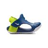 Nike Сандалии Sunray Protect 3 Нескользящие Спортивные Сандалии Детские Сандалии Сине-Зеленые DH9465-402