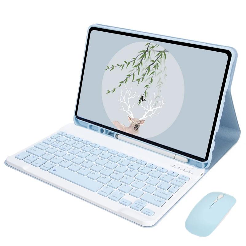 Кожаный чехол для клавиатуры для iPad Pro Air 11 2024, чехол для iPad 7, 8, 9-го поколения, 10-го Air4, 5, 10,9 Pro 10,5, 5-го, 6-го Pro 9,7, защитный чехол для планшета