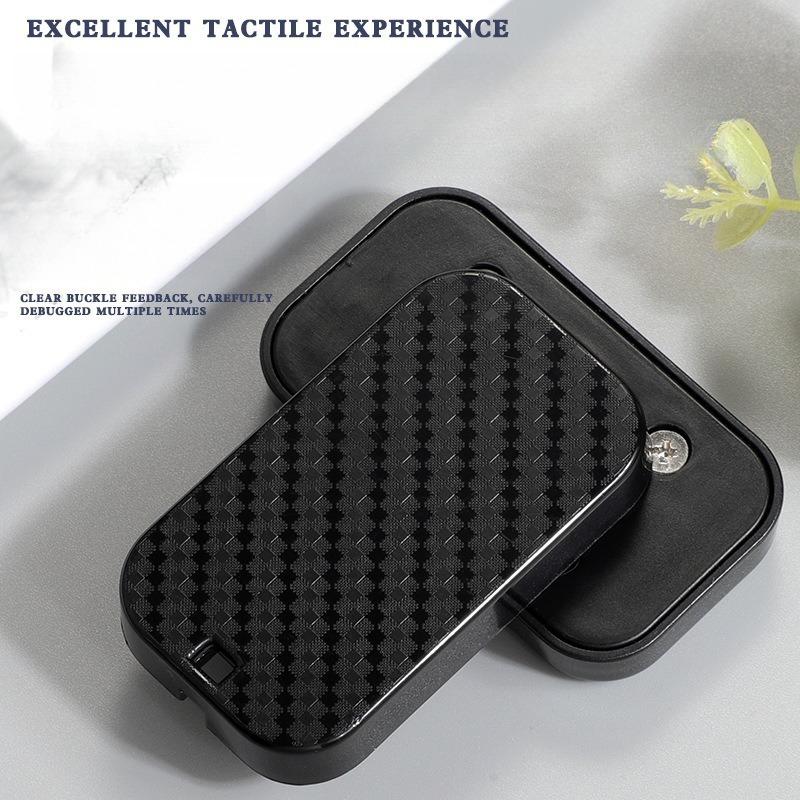 Нетоксичная магнитная карточка-толкатель Механический слайдер Толкающая пластина Монета EDC Игрушки для снятия стресса Снять стресс Антистресс Фиджет Взрослые