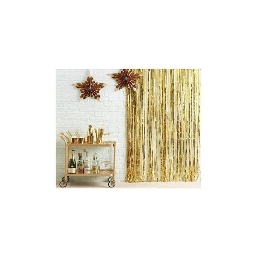 Золотой цвет металлизированный фон занавеска стена занавеска