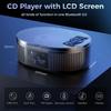 CD-радиокассетный плеер с Bluetooth CD 3000 мАч перезаряжаемый двойной USB-память и AUX-вход случайный 5 эквалайзер MP3 и CDR выход для наушников FM-радио