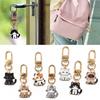 1 шт. Мини брелоки для ключей, подарки, брелоки, шикарная мультяшная подвеска, женская мода, брелок для ключей с кошкой, милый, несколько вариантов в наличии