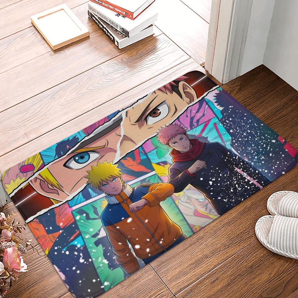 Itachi Uchiha Narutos Anime Doormat Non-Slip Entrance Bathroom Kitchen Floor Door Mats Garden Rug Carpet Footpad