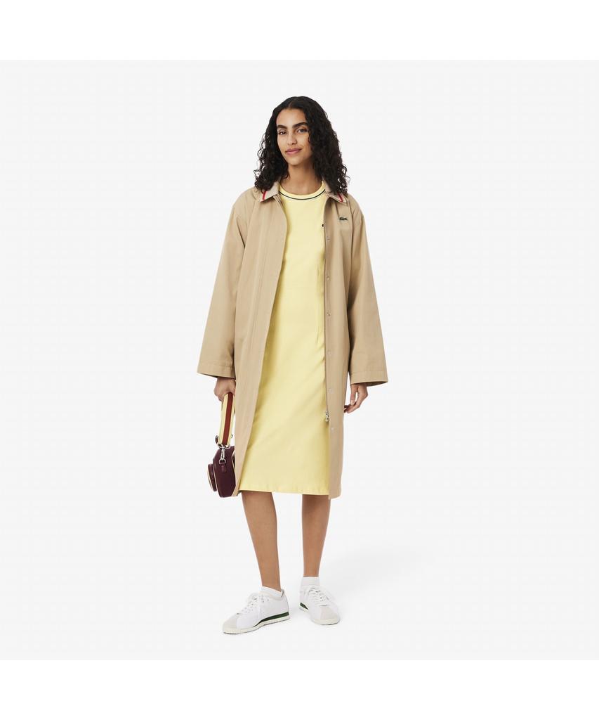 Lacoste Women'S Essentials Fit 'N Flare T-Shirt Dress Ef9988-55G K3A