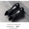 Men's High-Top Winter Business Leather Chelsea Boots - Pointed Toe, Korean Style, British Trend