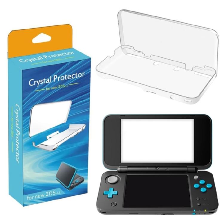 Противоударный прозрачный корпус-защита для игровой консоли New 2DS XL LL