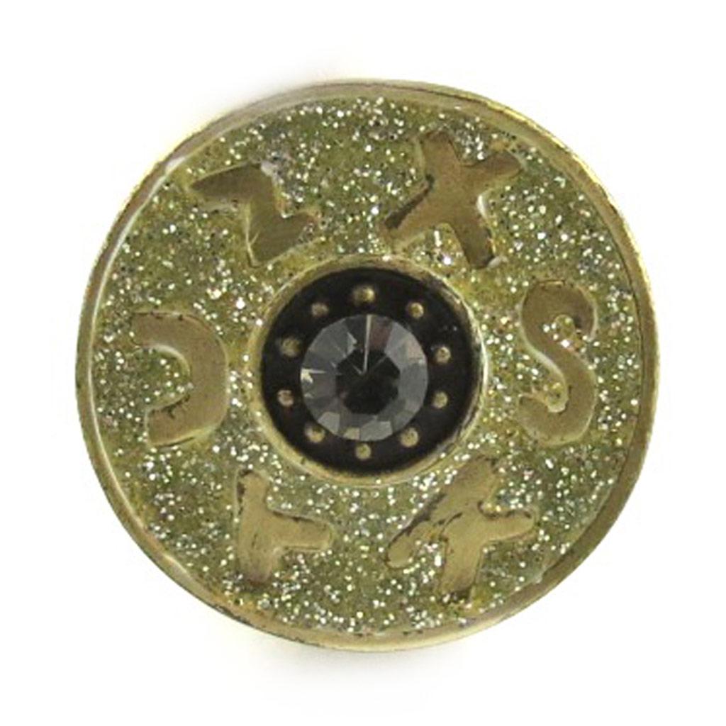 Les Trésors De Lily [E2591] — Дизайнерское кольцо «Byzance», золотисто-серое.