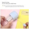 Travel Simple and Quick Stretch Manual Contact Lens Washer Cleaning Tools Soaking Box Glasses Clean