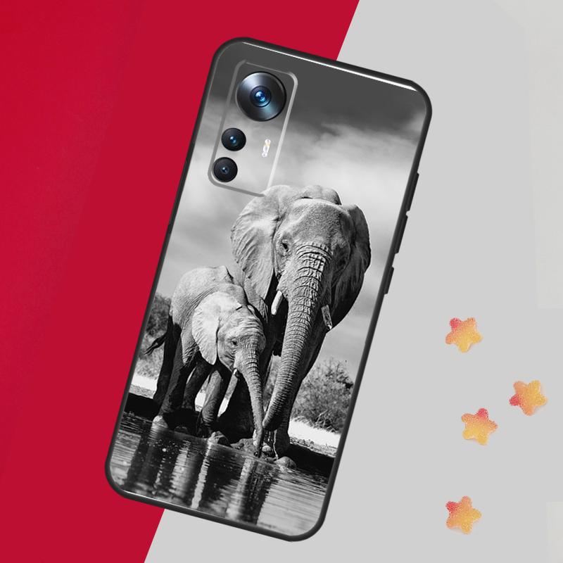 Elephant Baby Nature For POCO F5 X3 X5 Pro F3 F4 M5s X4 GT Case For Xiaomi 13 14 Pro 11T 12T 13T Pro 12 Lite 12X