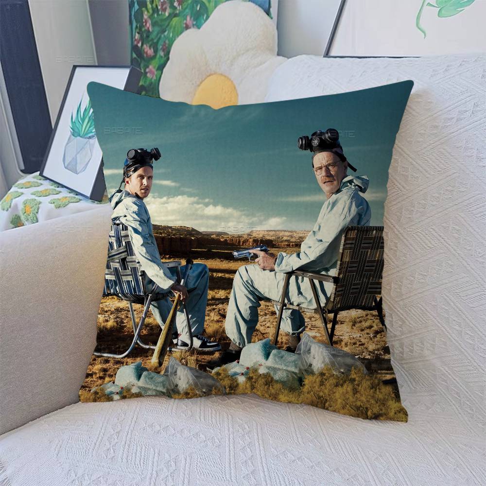 TV Series Breaking Bad Cushion Cover Pillow Cover Decor Pillowcase Printed Cushion Case For Couch