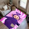 Teletubbies Floral Adventure Area Rug Design for Entryway Hallway Outdoor Kitchen Anti-slip Rug Office home decor Best for Christmas