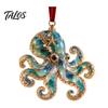 Декоративные ornaments со стеклянным видом, Морской Рождественский Ornament, Прибрежная Черепаха, Китовая Акула, Осьминог, Праздничный Подвесной Декор, Украшение для Елки, Вдохновленные Океаном