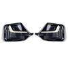 For Honda Civic Hatchback - Car Rear Bumper Fog Light Lamp Trim Frame Cover Lid
