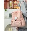 Student Schoolbag Simple Ins Style College Student Backpack Women Commuter Versatile Lightweight Travel Backpack