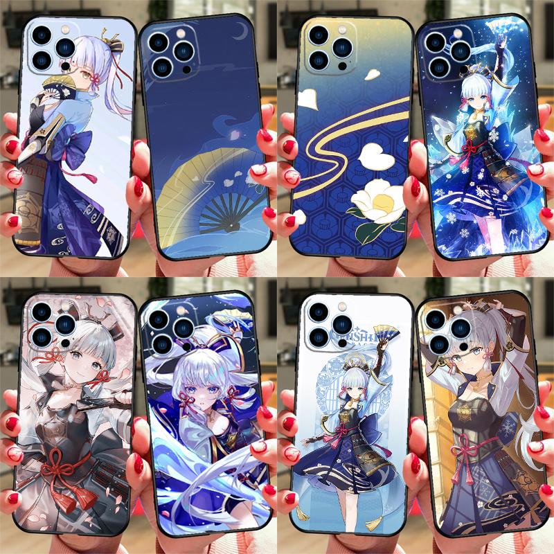 Чехол Genshin Impact Kamisato Ayaka для Oppo A17 A57 A77 A76 A16 A96 A18 A60 A80 A40 A38 A58 A78 A98 A94 A74 A54 A15 A5 Pro