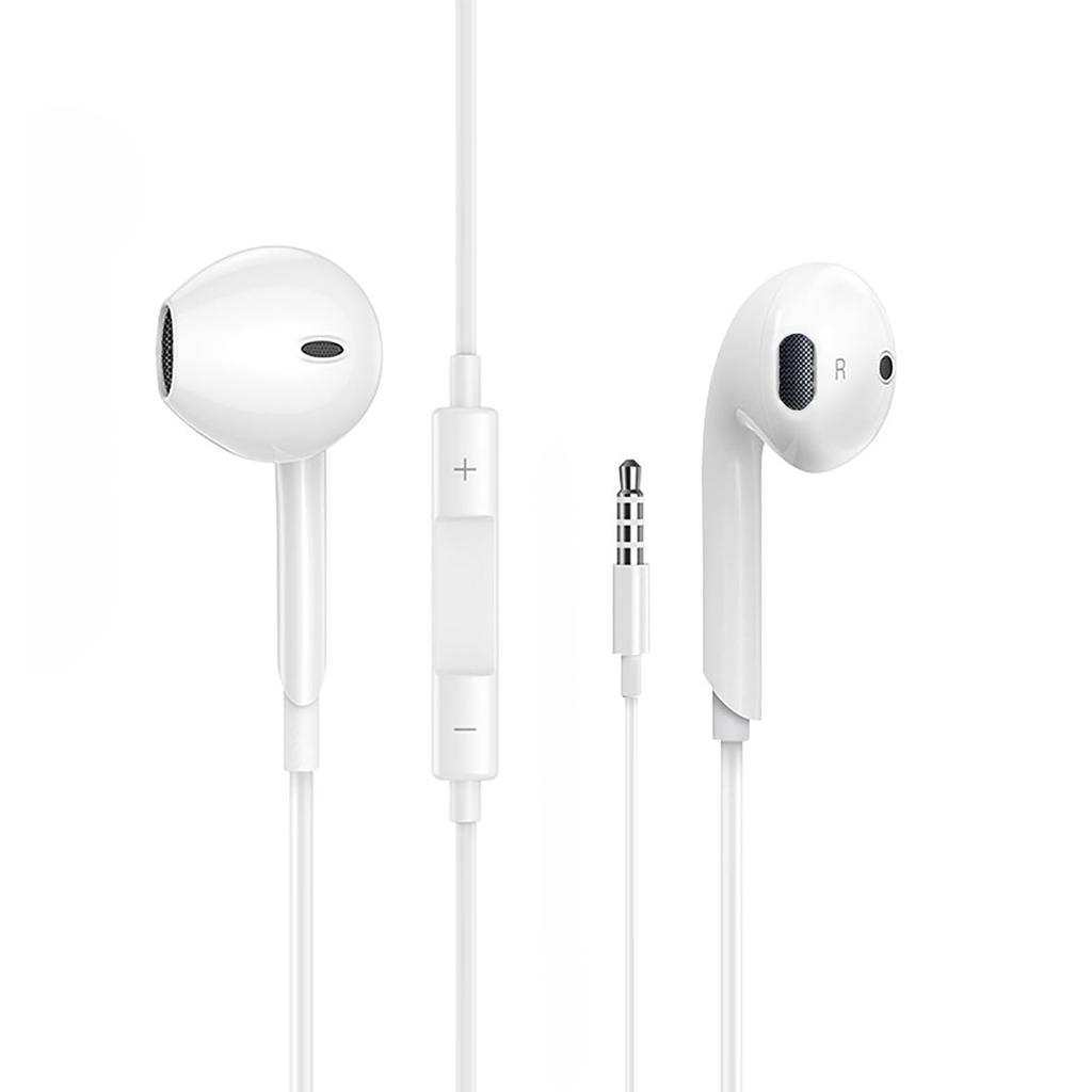 TRkin Earphones Jack Wired Earphones HIFI Sound Quality Volume Control Noise Reduction Microphone Call Possible High Definition Call Volume Control