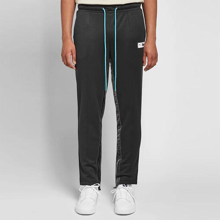 PUMA X RHUDE PUMA X RHUDE Knitted Sweatpants Men's Moderate Straight Fit Pants 595342-01