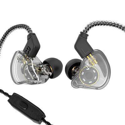YINYOO CCZ Наушники Наушники Melody Наушники Проводные микрофонные мониторные наушники IEM HiFi Bass 1DD 1BA Гибридный съемный кабель для с микрофоном Прозрачный