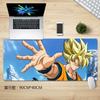 Кожаный Анимационный Коврик для Мыши Dragon Ball Коврик для Мыши Очень Длинный Защита Запястья Японское Аниме Горячая Кровь Сон Гоку Вегета Человек Коврик для Клавиатуры Настольный Коврик