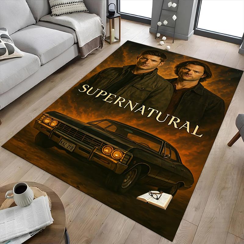 Supernatural Journey Carpet For Playroom Bedroom Living Room Sofa Home Decorkids Game Area Rug Nonslip Floor Mat