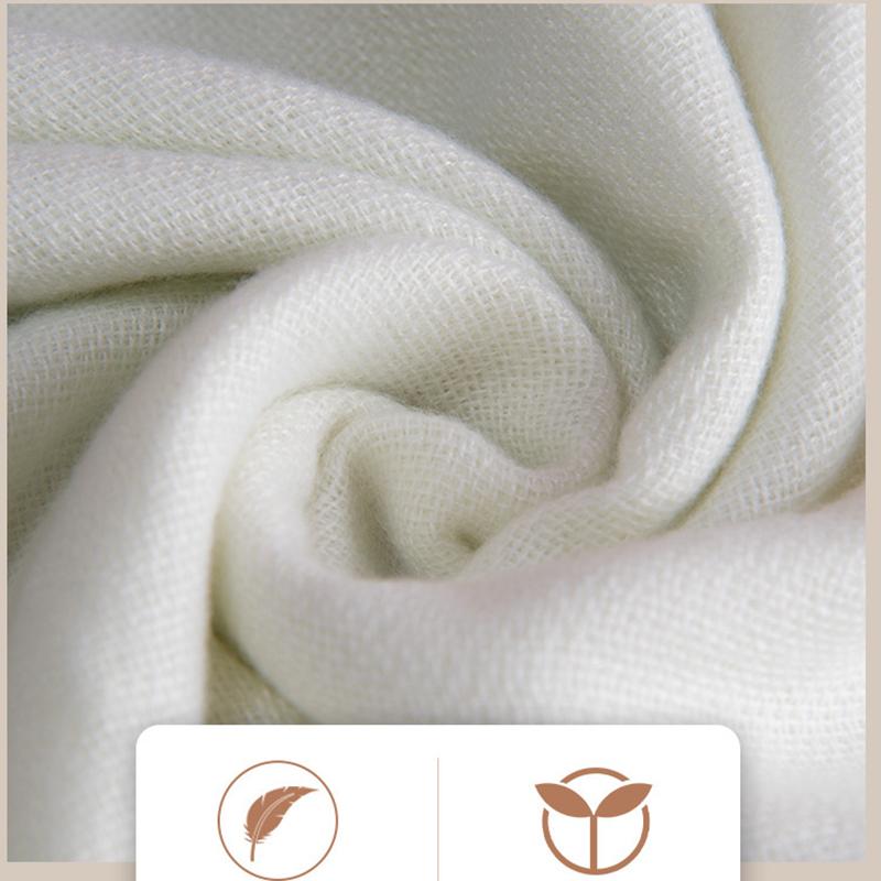 Elegant Celebrity Style Tie-dye Gradient Fringe Scarf Autumn and Winter Shawl Imitation Cashmere Warm Scarf Female