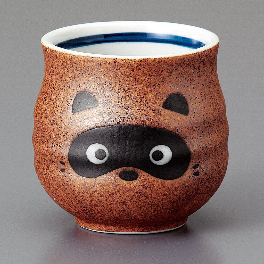 Hogdseirrs Суши Сигараки x от Soho Product Чашка для чая, Тануки, Маленькая, 7.1 7.6см, Печь, Код 488-06-463