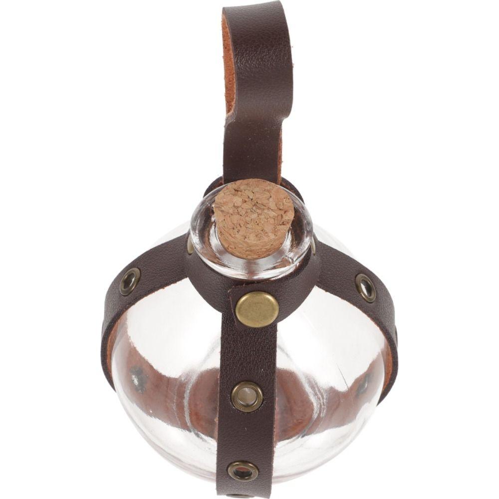 Кобуры Поясные сумки Волшебное зелье Стеклянная бутылка Круглая колба Бутылка зелья Фэнтезийные костюмы