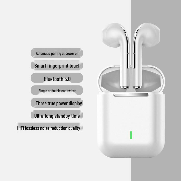 J18 TWS Беспроводные Bluetooth-наушники-вкладыши для спорта с шумоподавлением