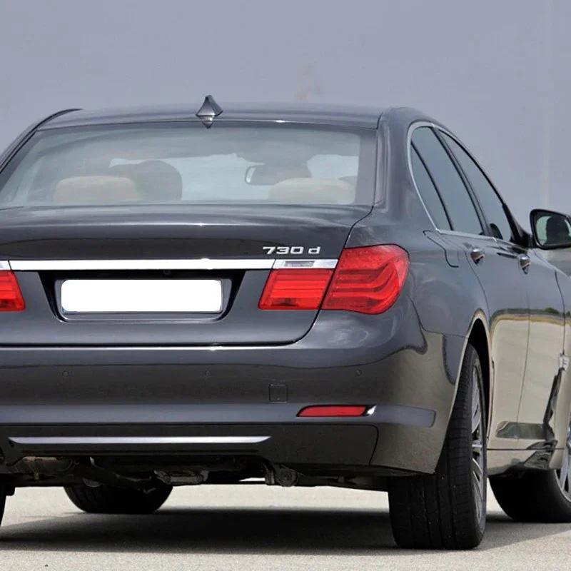 Для BMW 5 серии E39 E60 E61 F10 F11 G30 520d 523d 525i 528i 530e 535i 540e Стайлинг автомобиля Буквенный шильдик на багажник Логотип на заднюю крышку Черный