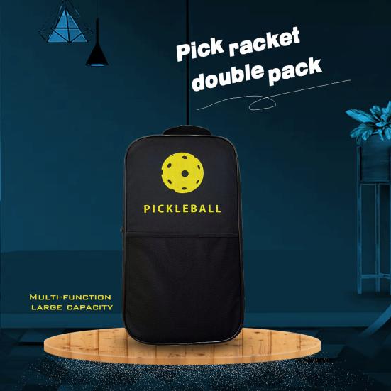 Сумка для ракетки Pickleball, переносная защитная сумка на молнии для ракетки Pickleball, чехол для хранения ракетки для настольного тенниса для путешествий