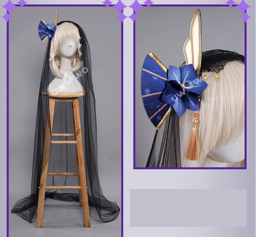 [Лаванда] Костюм для косплея Райдэн Сёгун, Костюм на Хэллоуин и Рождество, Официальная одежда, Маленький дьяволенок, Размер M