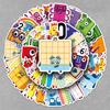 50 обучающих анимационных наклеек Numberblocks для чехлов телефонов и канцелярских принадлежностей