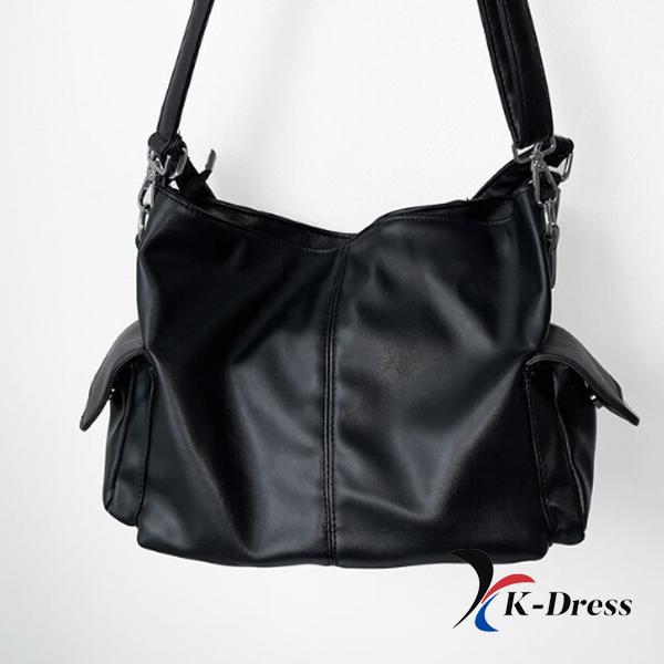 Кожаная сумка через плечо Lucky Pocket, большая сумка через плечо