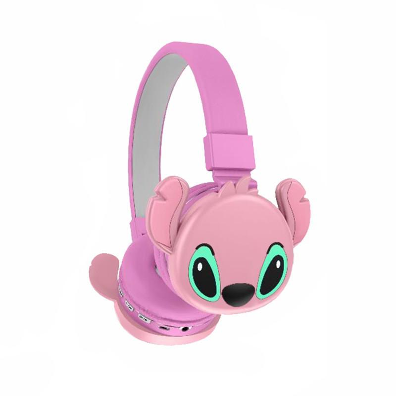 AH-806 Стильные Мультяшные Bluetooth-Наушники для Детей - Складные, Стерео, Накладные
