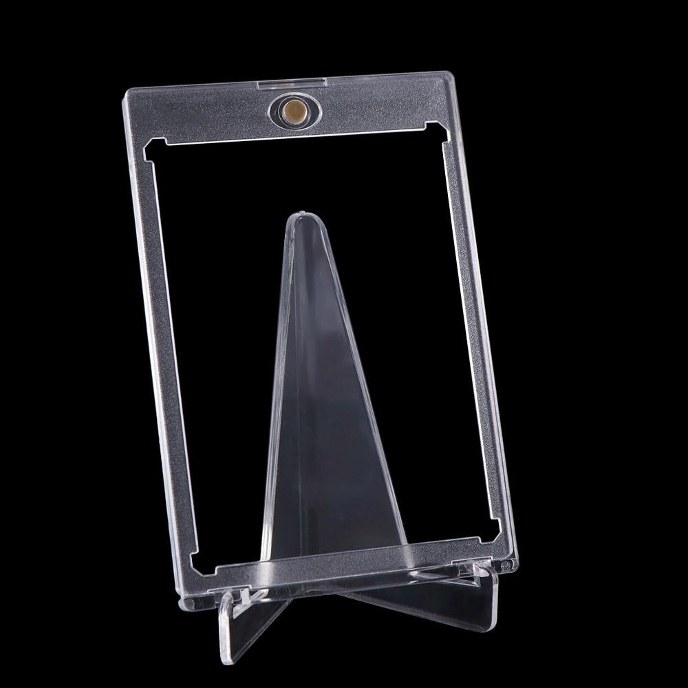Hard Plastic Magnetic Card Holder 35PT Cards Protectors Sports Star Cards Case Sports Trading Card