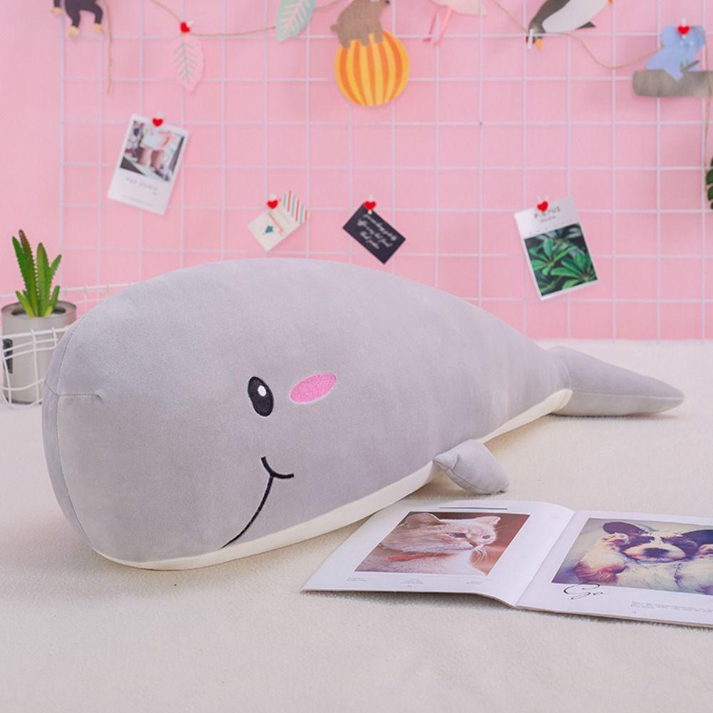 Sea Animals Underwater Whale Pillow Cushion Whale Plush Toy Whale Stuffed Toys Stuffed Animal Doll