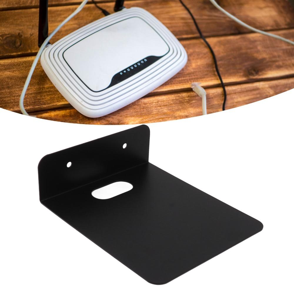 Universal Router Bracket Wall Mounted Hanging Bracket Equipment Stand TV Box Bracket  Living Room