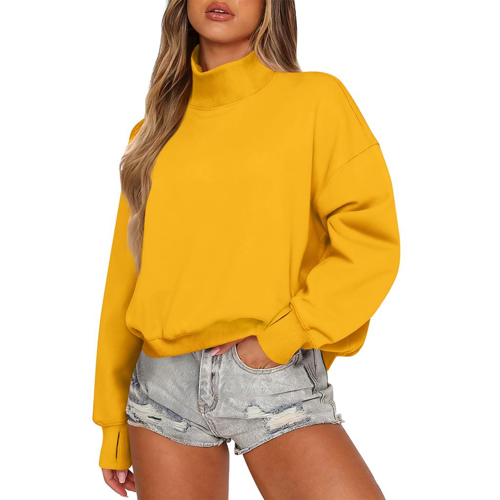 Women's Sweatshirt Long Sleeve  Casual Comfort Loose Lightweight Women's Sweatshirt