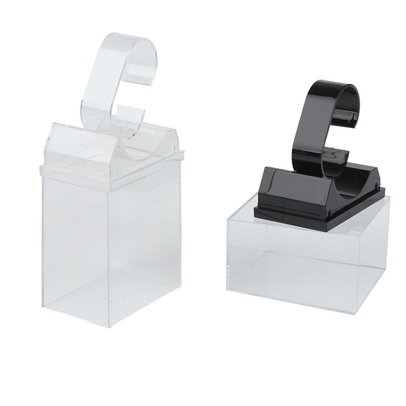 Plastic Watch Display Storage Holder Transparent Case Smart Watch Protective Box