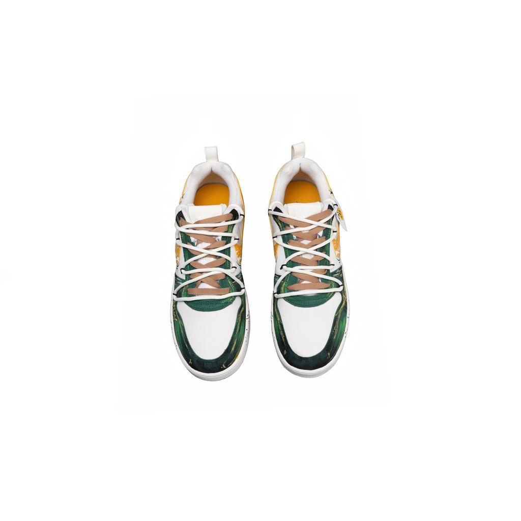 Nike Court Borough PRM Green Wilderness Slip Resistant Low top Skateboard Shoes Men's Green Black 844881-100(Team846-)