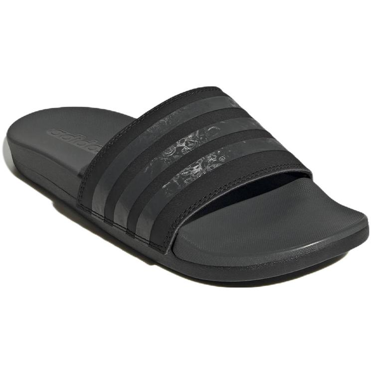 adidas Шлепанцы Adilette Comfort Черный Серый Женские GX4303