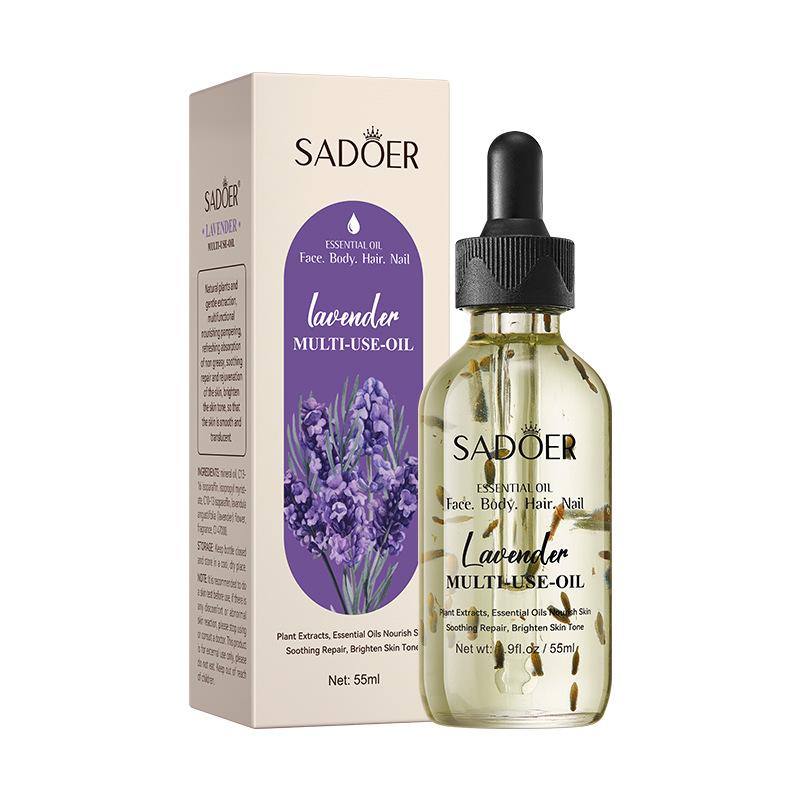 Роскошное сухоцветное розовое многофункциональное массажное масло 55 мл для питания тела с эфирными маслами