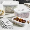 ZWILLING Henckels ZWILLING Save Vacuum Plastic Container 3 Size Airtight Storage Container Japanese Fresh Save J.A. "Fresh & Set" [Authorized Product]